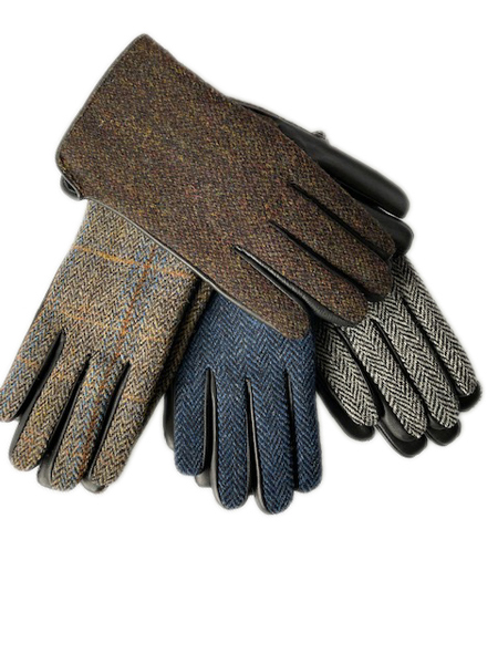 Harris Tweed Mens Gloves