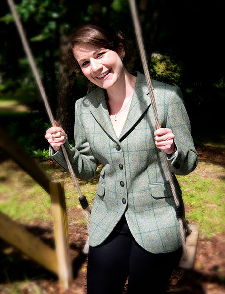 Vintage Glasgow Gray Tweed Suit