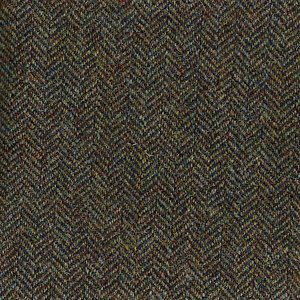 Ghillie Green Herringbone Harris Tweed