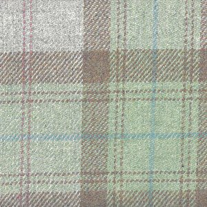 Minty Pastel Check Harris Tweed(1)