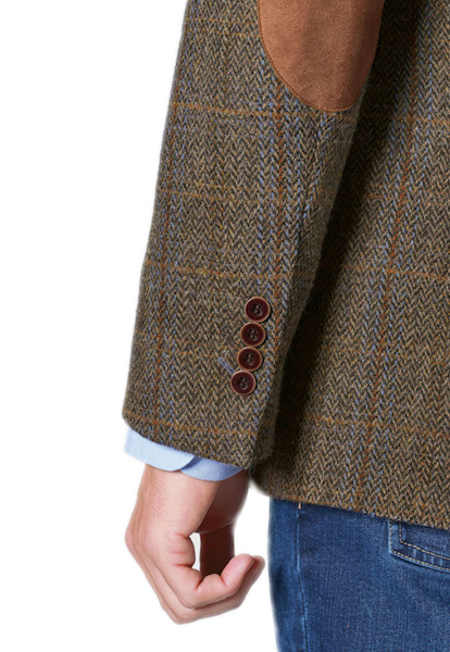 Sumburgh Harris Tweed Jacket Sleeve