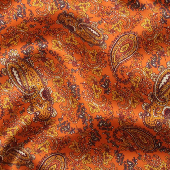 Plc 1409 Orange Paisley