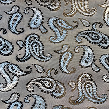 Silver Paisley