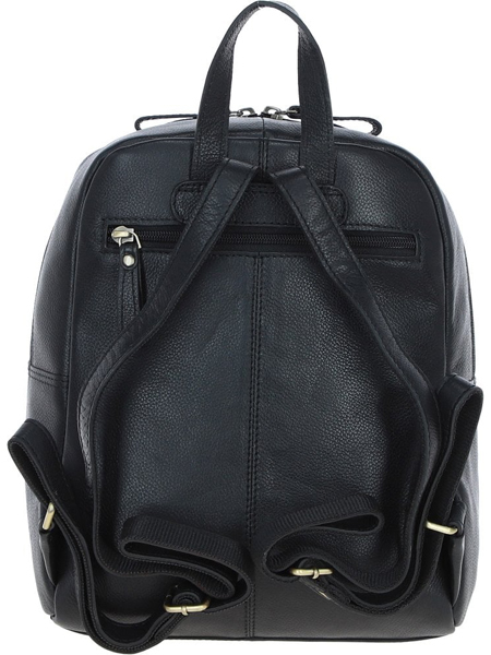 Back Pack Black And White Back