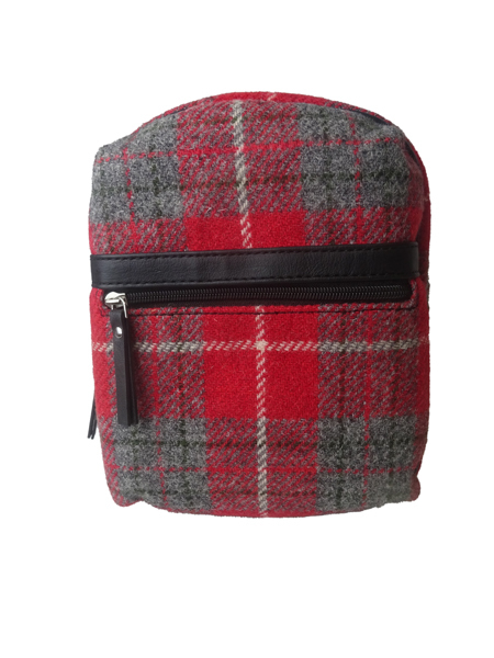 Back Pack Red Check
