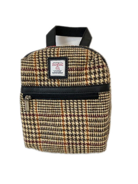 Houndstooth tweed bag deals