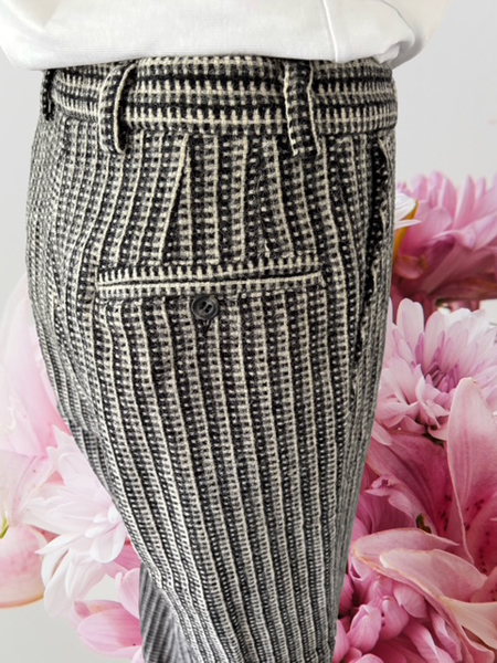 Check Trousers Reverse