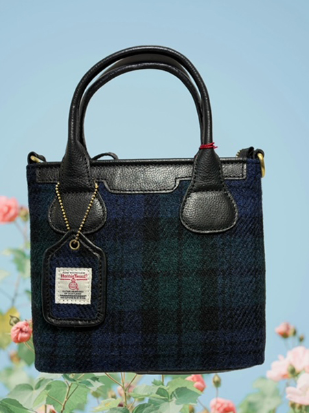 Harris tweed clutch bag online