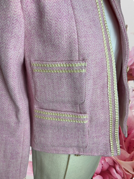 Contessa Pink Jacket Pockets