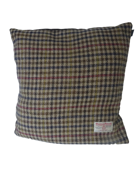 Cushion Dogtooth Harris Tweed