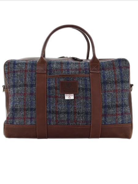 Harris tweed on sale travel bag