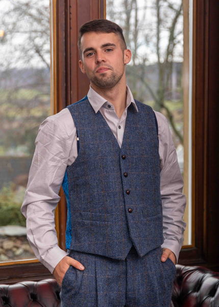 Glen Suit Waistcoat