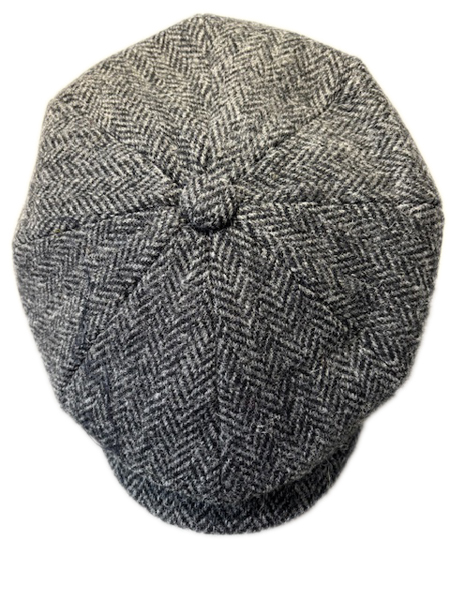 Grey Herringbone Calloway Cap