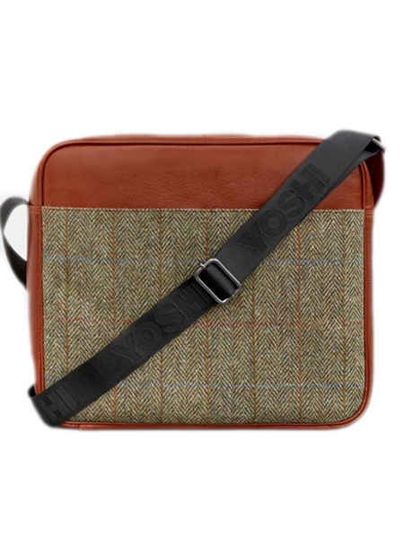 Hairy Cow Messengerv Bag Back