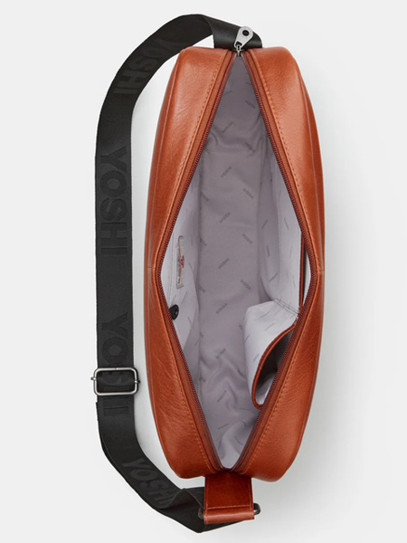 Hairy Cow Messengerv Bag Open
