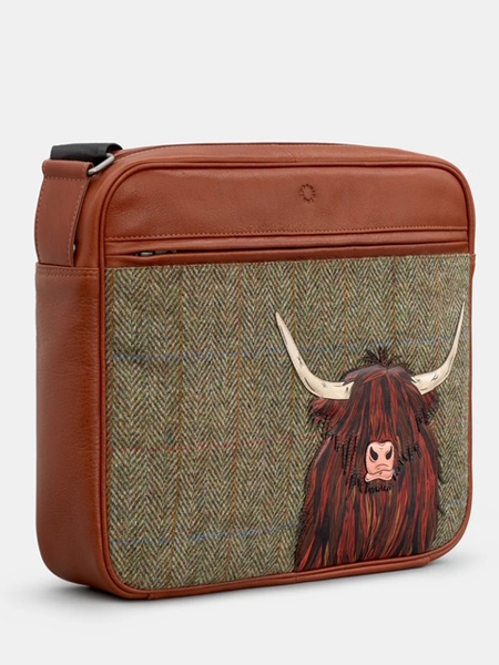 Hairy Cow Messengerv Bag Side