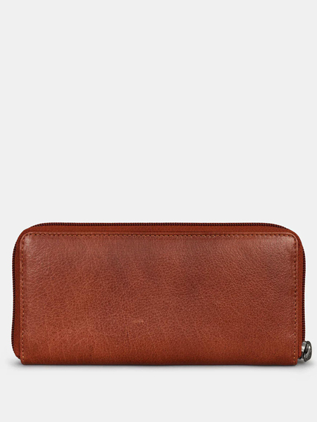 Hairy Cow Zip Round Purse Back