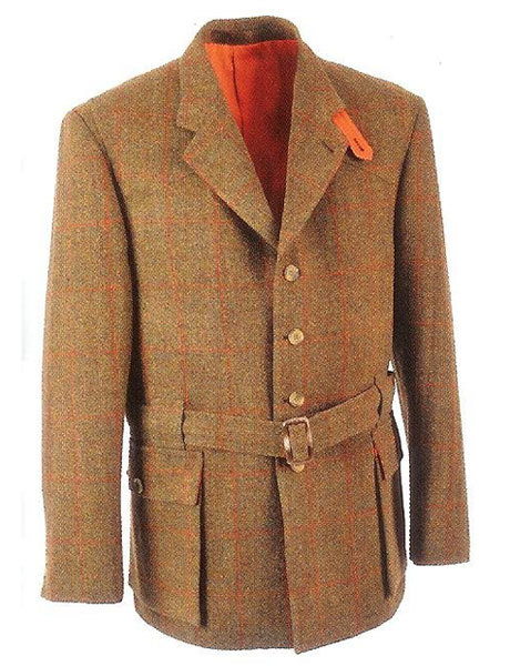 Harris Tweed Norfolk Shooting Jacket 01