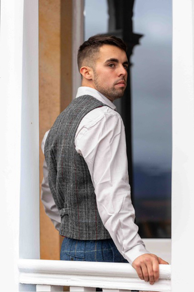 Harry Waistcoat 6button Cloth Back