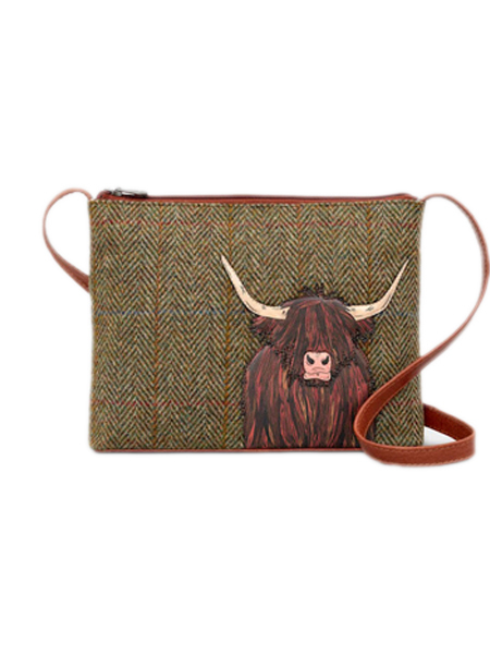 Highland Cow Shoulderbag Rectangular
