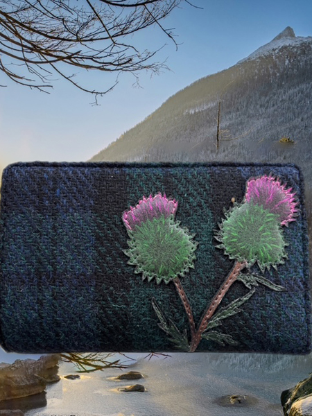 Highland Thistle Oxford Purse