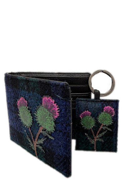 Highland Thistle Wallet And Keyring1