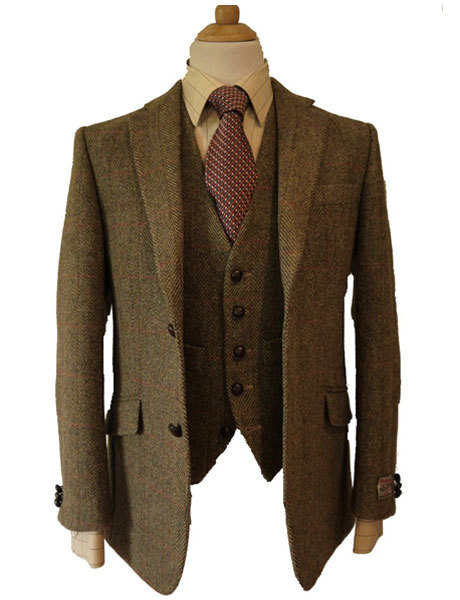 Iain Harris Tweed Jacket & Waistcoat 01