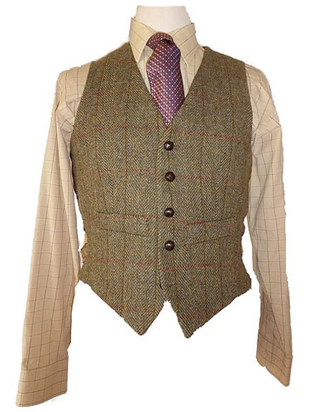 Iain Harris Tweed Waistcoat 01