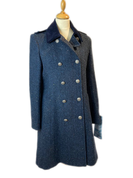 Isla Rich Blue Coat