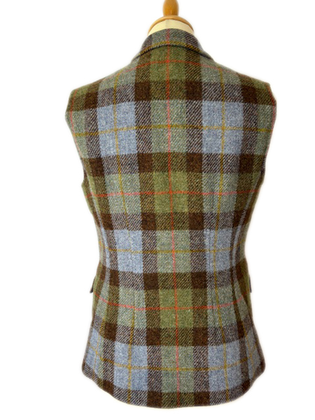 Harris tweed ladies waistcoat top