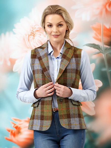 Ladies Waistcoat Macleod Harris Tweed