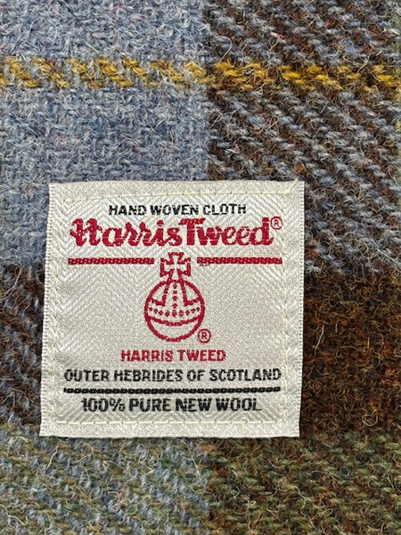 Macelod Check Scraf Label