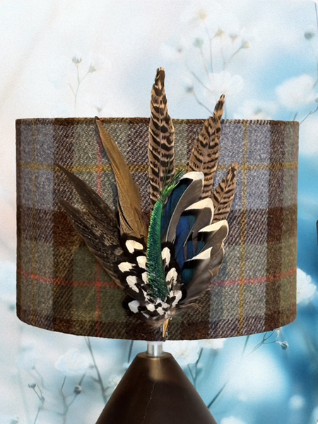 Macleod Lampshade With Feathers