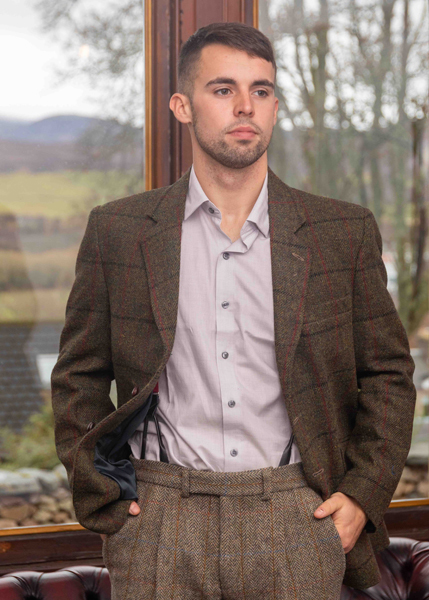 Harris Tweed Jackets, Harris Tweed Jackets in Traditional Herringbone ...