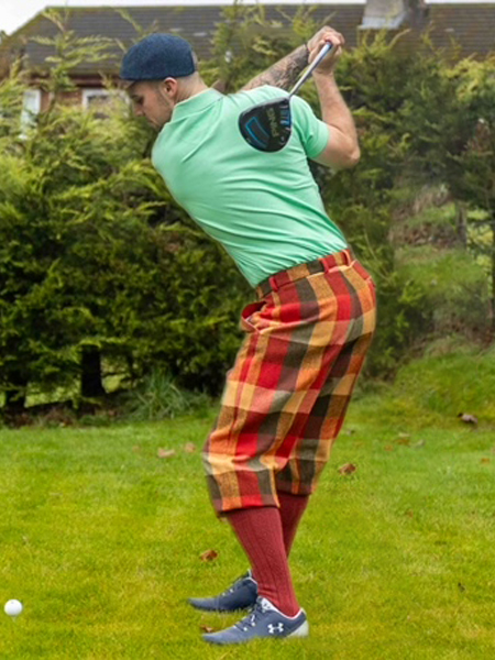 Plus 4 golf trousers outlet
