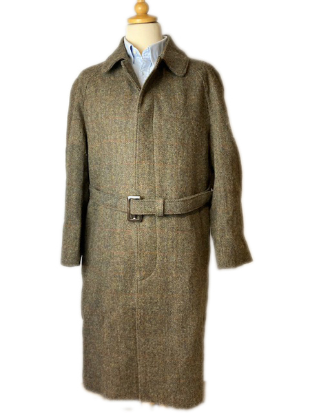 Overcoat Raglan Style Harris Tweed Harris Tweed Shop Buy authentic Harris Tweed from Scotland