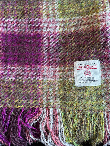 Scarf Green And Purple