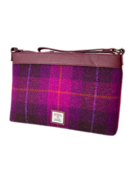 Shoulder Bag Large Cerise Check