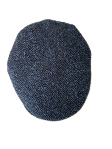 Stornoway Dark Blue Herringbone Top