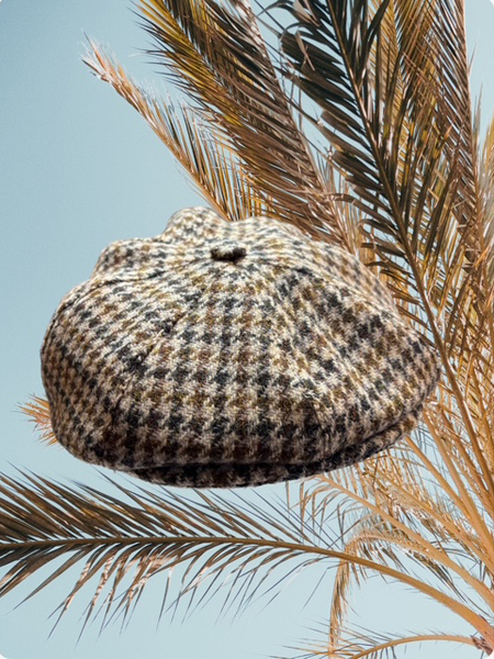 Strathilsa Harris Tweed Cap