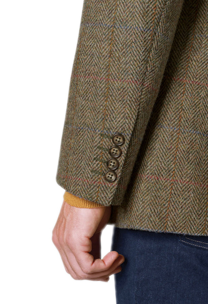 Stromay Harris Tweed Jacket Sleeve