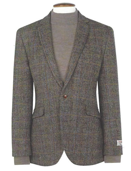 Sumburgh Tailored Harris Tweed Jacket 01