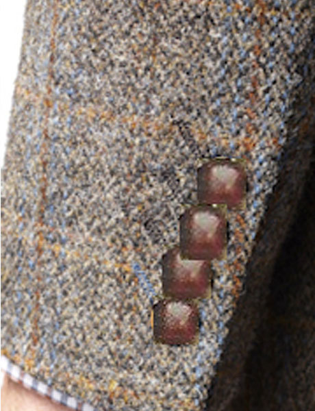 Sumburgh Tailored Harris Tweed Jacket 03