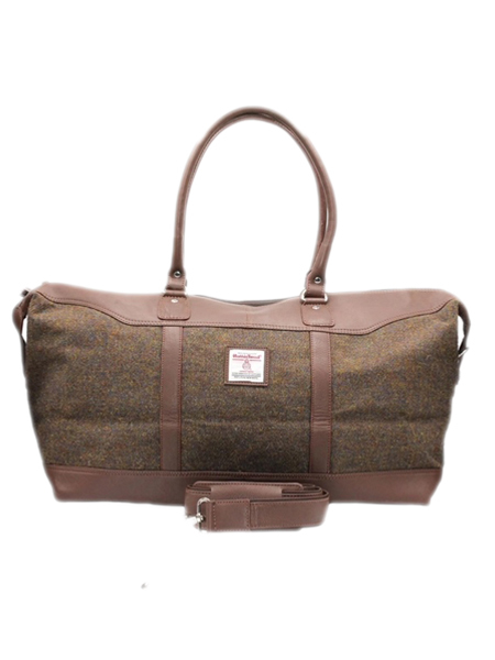 Men s Harris Tweed Travel Bag Harris Tweed Weekend Travel Bag from the Harris Tweed Shop Buy authentic Harris Tweed from Scotland