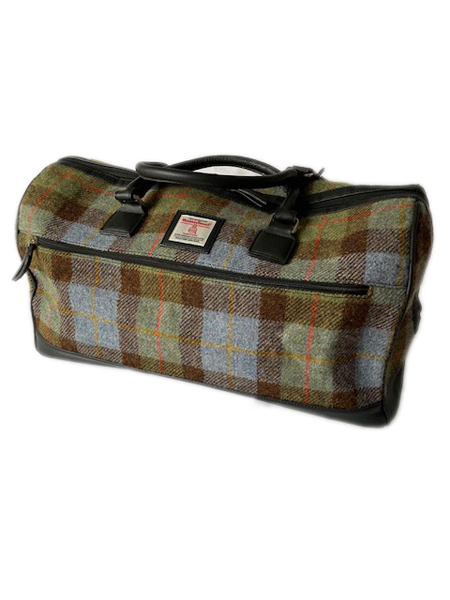 Travel Bag Macleod Check Harris Tweed