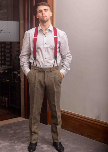 Trousers Regular Cut, Harris Tweed : Harris Tweed Shop, Buy authentic  Harris Tweed from Scotland.